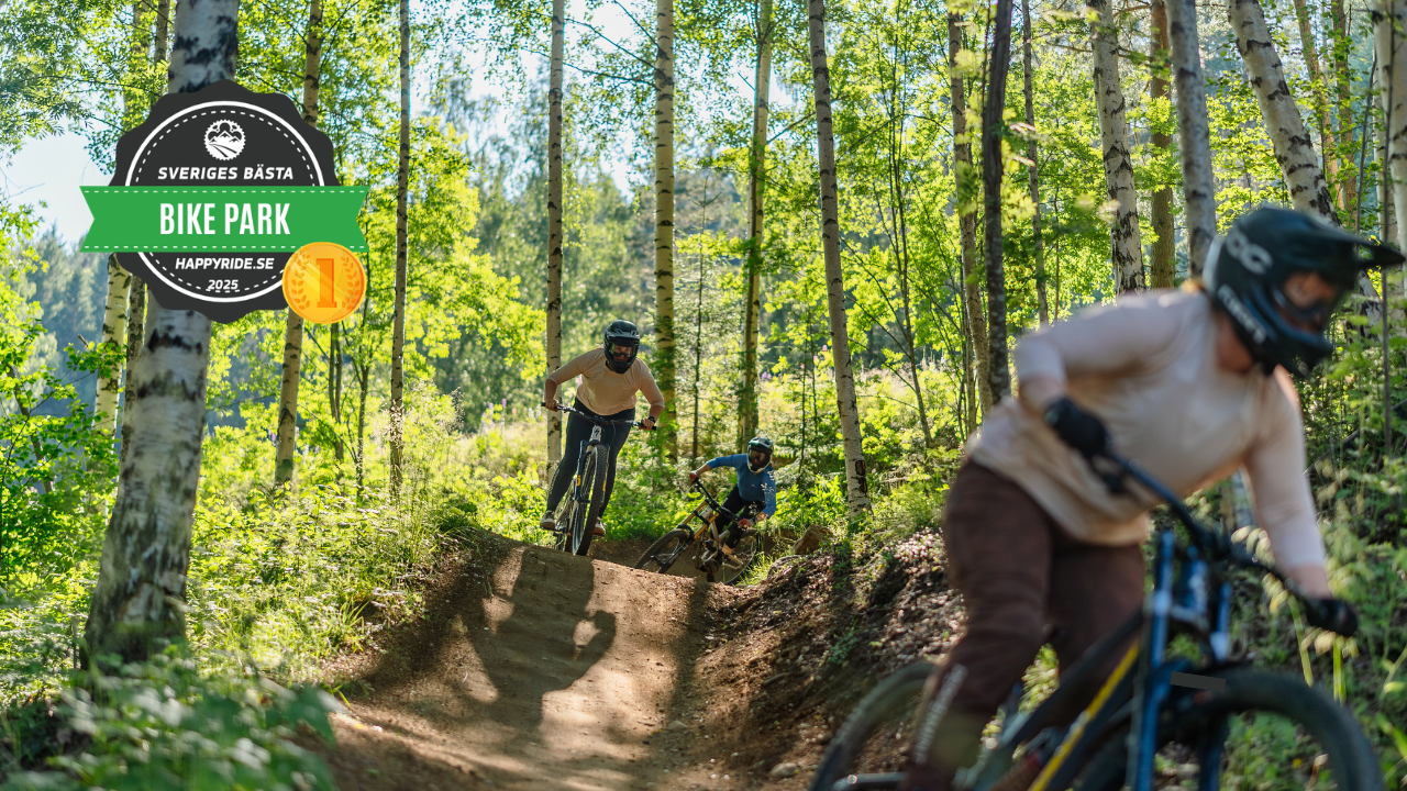 Voted Sweden's best bike park