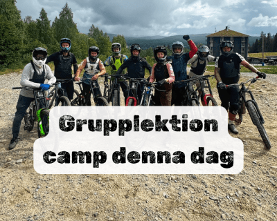 Grupplektion Järvsö Bike Park med MTB coach.