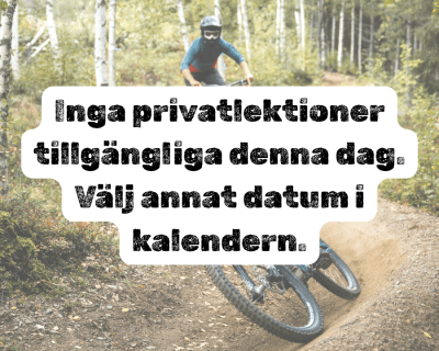 Mountainbike skills clinics with MTB coach in Järvsö Bike park.