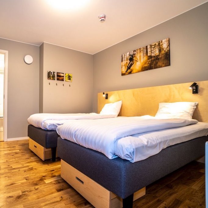 Dubbelrum på JBP Hotell Järvsö