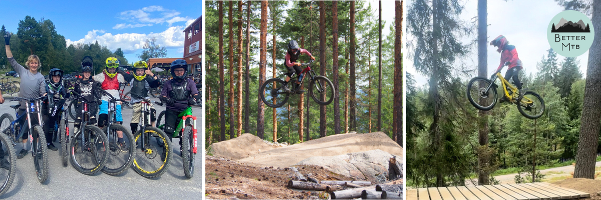 Mountainbike läger för kids i enduro och downhill i Järvsö.
