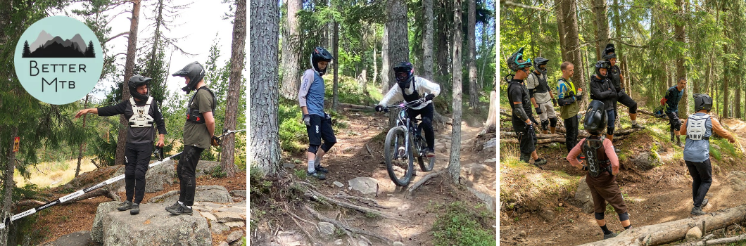 MTB clinics med erfarna mountainbike coacher Better MTB Lina Skoglund och Steve Murphy.