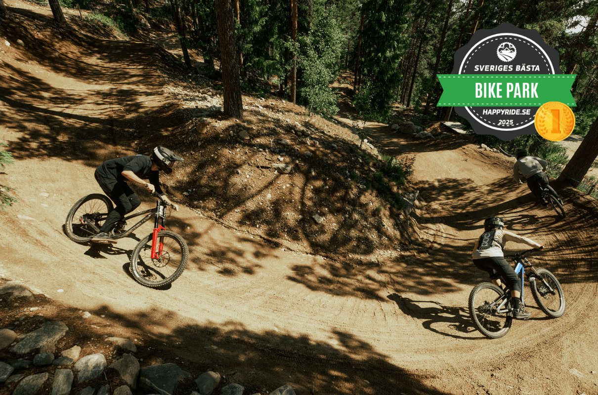 Sweden's best bike park in Jarvso.